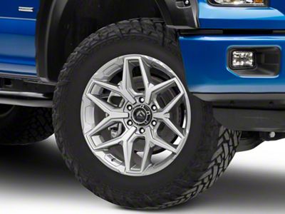 Fuel Wheels Flux Platinum 6-Lug Wheel; 20x9; 20mm Offset (15-20 F-150)