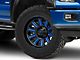 Fuel Wheels Hardline Gloss Black with Blue Tinted Clear 6-Lug Wheel; 20x10; -19mm Offset (15-20 F-150)