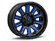 Fuel Wheels Hardline Gloss Black with Blue Tinted Clear 6-Lug Wheel; 20x9; 20mm Offset (15-20 F-150)