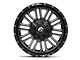 Fuel Wheels Hardline Gloss Black Milled 6-Lug Wheel; 18x9; 2mm Offset (15-20 F-150)