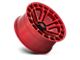 Fuel Wheels Heater Candy Red Machined 6-Lug Wheel; 22x10; -13mm Offset (15-20 F-150)