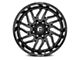 Fuel Wheels Hurricane Gloss Black Milled 6-Lug Wheel; 20x9; 20mm Offset (15-20 F-150)