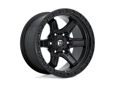 Fuel Wheels Kicker Matte Black 6-Lug Wheel; 18x9; -12mm Offset (15-20 F-150)