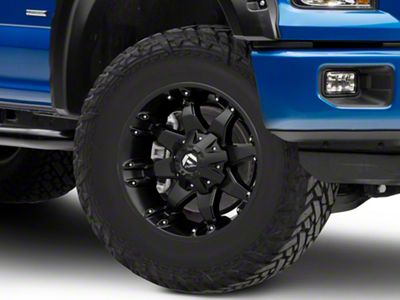 Fuel Wheels Octane Matte Black 6-Lug Wheel; 18x9; 1mm Offset (15-20 F-150)