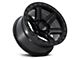 Fuel Wheels Outrun Matte Black with Gloss Black Lip 6-Lug Wheel; 18x9; 18mm Offset (15-20 F-150)