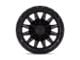Fuel Wheels Piston Blackout 6-Lug Wheel; 22x9.5; 20mm Offset (15-20 F-150)
