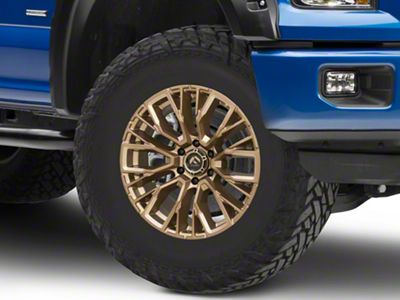 Fuel Wheels Rebar Platinum Bronze Milled 6-Lug Wheel; 17x9; -12mm Offset (15-20 F-150)