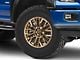 Fuel Wheels Rebar Platinum Bronze Milled 6-Lug Wheel; 17x9; -12mm Offset (15-20 F-150)