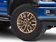 Fuel Wheels Rebar Platinum Bronze Milled 6-Lug Wheel; 17x9; 1mm Offset (15-20 F-150)