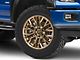 Fuel Wheels Rebar Platinum Bronze Milled 6-Lug Wheel; 20x9; 1mm Offset (15-20 F-150)