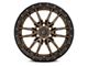 Fuel Wheels Rebel Matte Bronze with Black Bead Ring 6-Lug Wheel; 18x9; -12mm Offset (15-20 F-150)