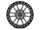 Fuel Wheels Rebel Matte Gunmetal with Black Bead Ring 6-Lug Wheel; 18x9; 1mm Offset (15-20 F-150)