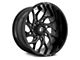Fuel Wheels Runner Gloss Black Milled 6-Lug Wheel; 20x9; 1mm Offset (15-20 F-150)