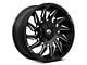 Fuel Wheels Saber Gloss Black Milled 6-Lug Wheel; 24x12; -44mm Offset (15-20 F-150)