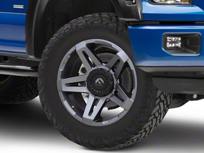 Fuel Wheels SFJ Matte Gunmetal 6-Lug Wheel; 20x10; -18mm Offset (15-20 F-150)