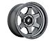Fuel Wheels Shok Matte Anthracite 6-Lug Wheel; 17x9; 1mm Offset (15-20 F-150)