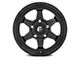 Fuel Wheels Shok Matte Black 6-Lug Wheel; 18x9; -12mm Offset (15-20 F-150)