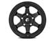 Fuel Wheels Shok Matte Black 6-Lug Wheel; 18x9; 1mm Offset (15-20 F-150)