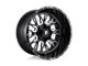 Fuel Wheels Stroke Gloss Black Milled 6-Lug Wheel; 22x10; 10mm Offset (15-20 F-150)