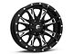 Fuel Wheels Throttle Matte Black Milled 6-Lug Wheel; 18x9; 1mm Offset (15-20 F-150)