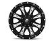 Fuel Wheels Throttle Matte Black Milled 6-Lug Wheel; 18x9; 1mm Offset (15-20 F-150)