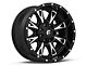 Fuel Wheels Throttle Matte Black Milled 6-Lug Wheel; 18x9; 1mm Offset (15-20 F-150)