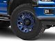 Fuel Wheels Traction Dark Blue with Black Ring 6-Lug Wheel; 20x10; -18mm Offset (15-20 F-150)