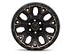 Fuel Wheels Traction Matte Black with Double Dark Tint 6-Lug Wheel; 20x9; 1mm Offset (15-20 F-150)