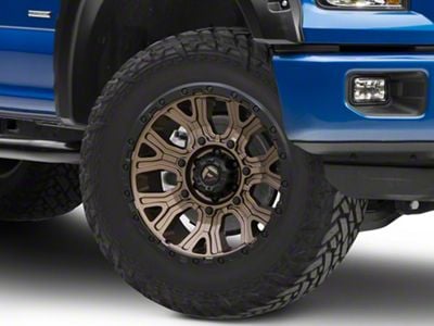 Fuel Wheels Traction Matte Bronze 6-Lug Wheel; 20x10; -18mm Offset (15-20 F-150)