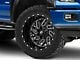 Fuel Wheels Triton Gloss Black Milled 6-Lug Wheel; 24x12; -44mm Offset (15-20 F-150)