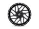 Fuel Wheels Triton Gloss Black Milled 6-Lug Wheel; 22x10; -19mm Offset (15-20 F-150)