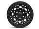 Fuel Wheels Unit Matte Black with Matte Black Ring 6-Lug Wheel; 17x9; -12mm Offset (15-20 F-150)