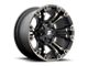 Fuel Wheels Vapor Matte Black Double Dark Tint 6-Lug Wheel; 22x10; -19mm Offset (15-20 F-150)