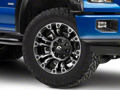 Fuel Wheels Vapor Matte Black with Gray Tint 6-Lug Wheel; 20x10; -18mm Offset (15-20 F-150)