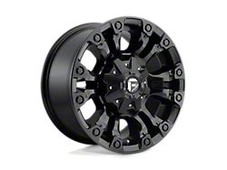 Fuel Wheels Vapor Matte Black 6-Lug Wheel; 22x12; -44mm Offset (15-20 F-150)