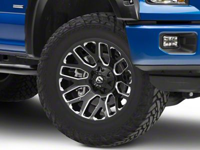 Fuel Wheels Warrior Gloss Black Milled 6-Lug Wheel; 20x10; -18mm Offset (15-20 F-150)