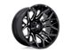 Fuel Wheels Crush Gloss Machined Double Dark Tint 8-Lug Wheel; 20x9; 20mm Offset (15-19 Sierra 2500 HD)