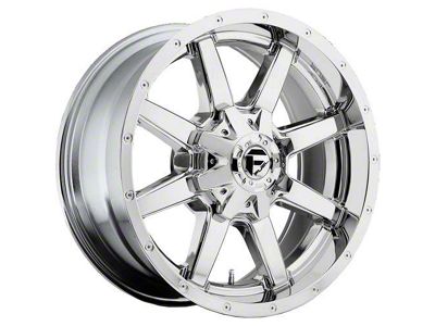 Fuel Wheels Maverick Chrome 8-Lug Wheel; 18x9; 20mm Offset (15-19 Sierra 2500 HD)