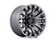 Fuel Wheels Quake Platinum 8-Lug Wheel; 18x9; 1mm Offset (15-19 Sierra 2500 HD)