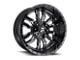 Fuel Wheels Sledge Gloss Black Milled 8-Lug Wheel; 18x9; 20mm Offset (15-19 Sierra 2500 HD)