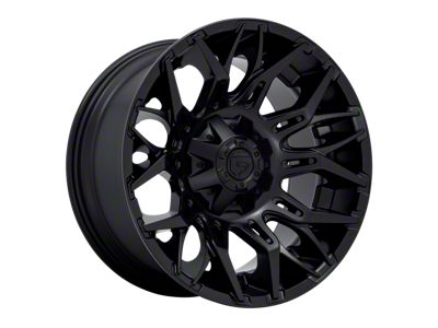 Fuel Wheels Twitch Matte Black 8-Lug Wheel; 20x10; -18mm Offset (15-19 Sierra 2500 HD)