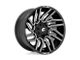 Fuel Wheels Typhoon Gloss Black Milled 8-Lug Wheel; 20x10; -18mm Offset (15-19 Sierra 2500 HD)