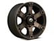 Fuel Wheels Beast Matte Black Double Dark Tint 8-Lug Wheel; 20x10; -18mm Offset (15-19 Sierra 3500 HD SRW)