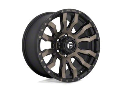 Fuel Wheels Blitz Matte Black Double Dark Tint 8-Lug Wheel; 20x9; 20mm Offset (15-19 Sierra 3500 HD SRW)