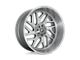 Fuel Wheels Triton Platinum Brushed Gunmetal with Tinted Clear 8-Lug Wheel; 26x12; -44mm Offset (15-19 Sierra 3500 HD SRW)