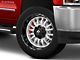 Fuel Wheels Arc Silver Brushed Face with Milled Black Lip 8-Lug Wheel; 22x12; -44mm Offset (15-19 Silverado 2500 HD)