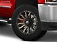 Fuel Wheels Blitz Matte Black Double Dark Tint 8-Lug Wheel; 20x10; -18mm Offset (15-19 Silverado 2500 HD)