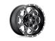 Fuel Wheels Boost Matte Black Milled 8-Lug Wheel; 18x9; 1mm Offset (15-19 Silverado 2500 HD)