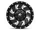 Fuel Wheels Cleaver Gloss Black Milled 8-Lug Wheel; 20x9; 1mm Offset (15-19 Silverado 2500 HD)