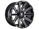 Fuel Wheels Contra Gloss Black Milled 8-Lug Wheel; 20x10; -18mm Offset (15-19 Silverado 2500 HD)